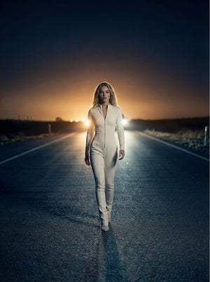 Axis Ivory Jumpsuit