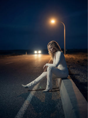 Axis Ivory Jumpsuit
