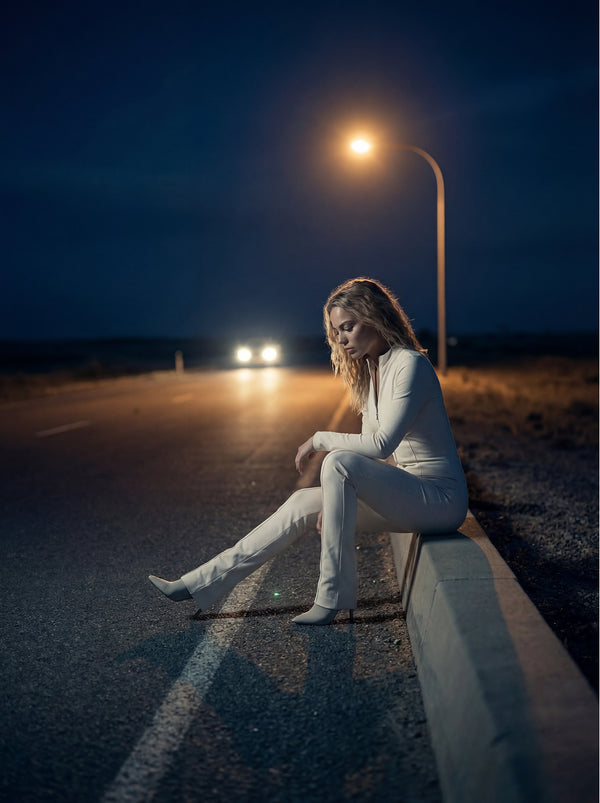 Axis Ivory Jumpsuit