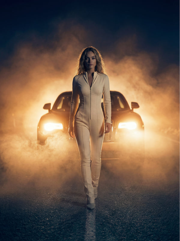 Axis Ivory Jumpsuit