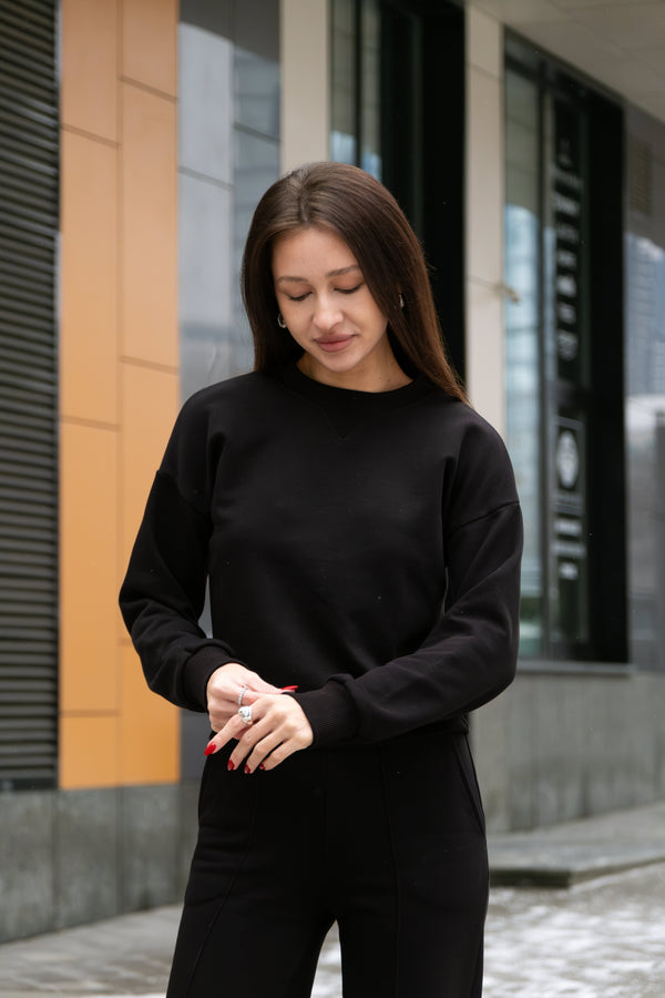 Sweatshirt & Palazzo Set