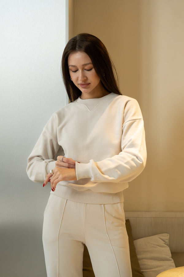 Sweatshirt & Palazzo Set