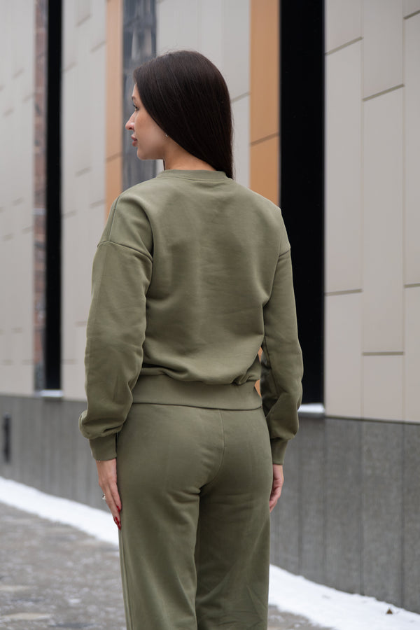 Sweatshirt & Palazzo Set
