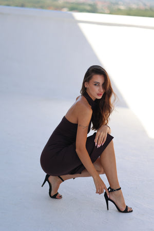 Vivien Chocolate Midi