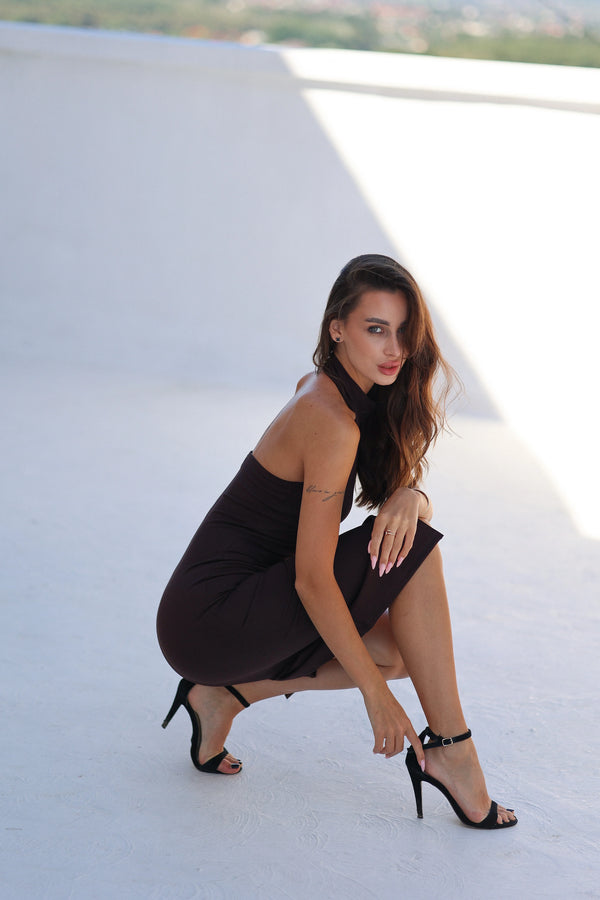 Vivien Chocolate Midi
