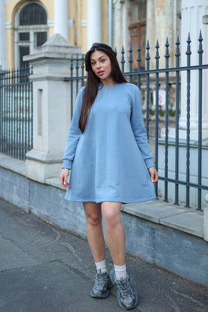 Sofi Blue Mini Dress