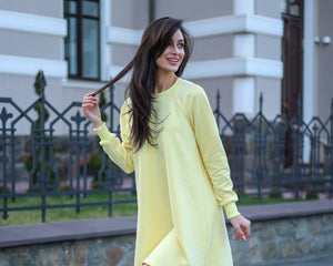 Sofi Yellow Mini Dress