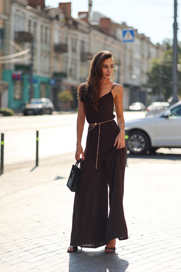 Chocolate Jumpsuit