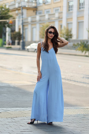 Blue Jumpsuit