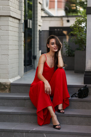 Red Jumpsuit
