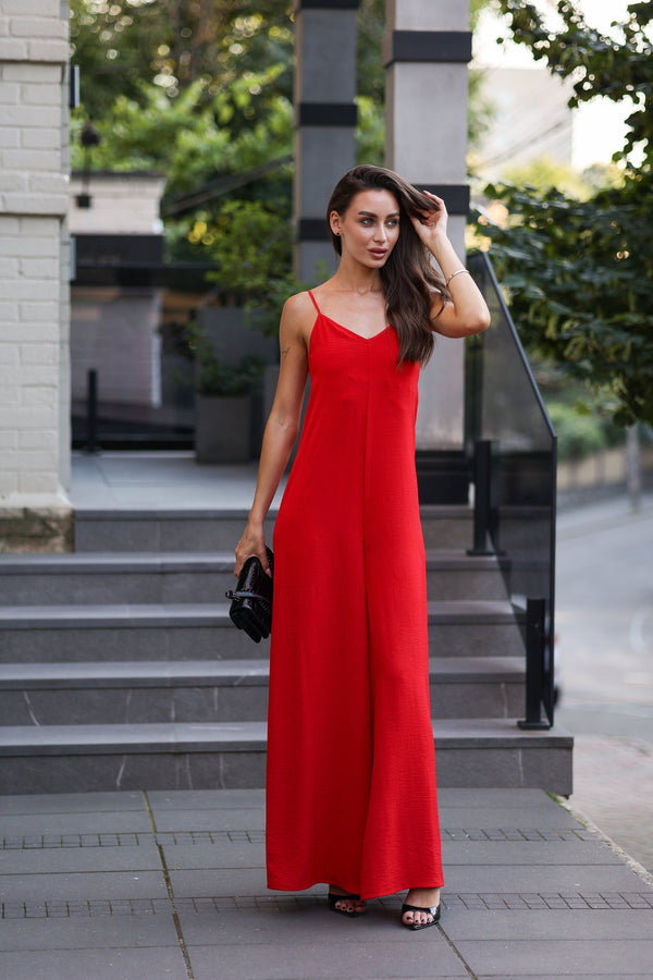 Red Jumpsuit