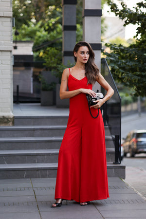 Red Jumpsuit