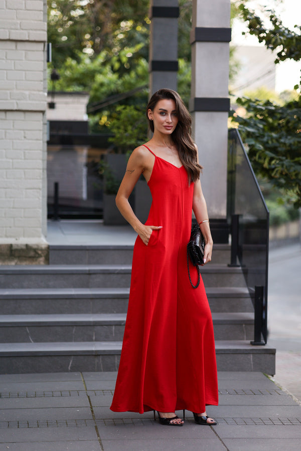 Red Jumpsuit