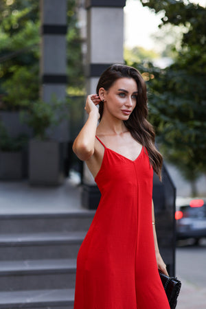 Red Jumpsuit