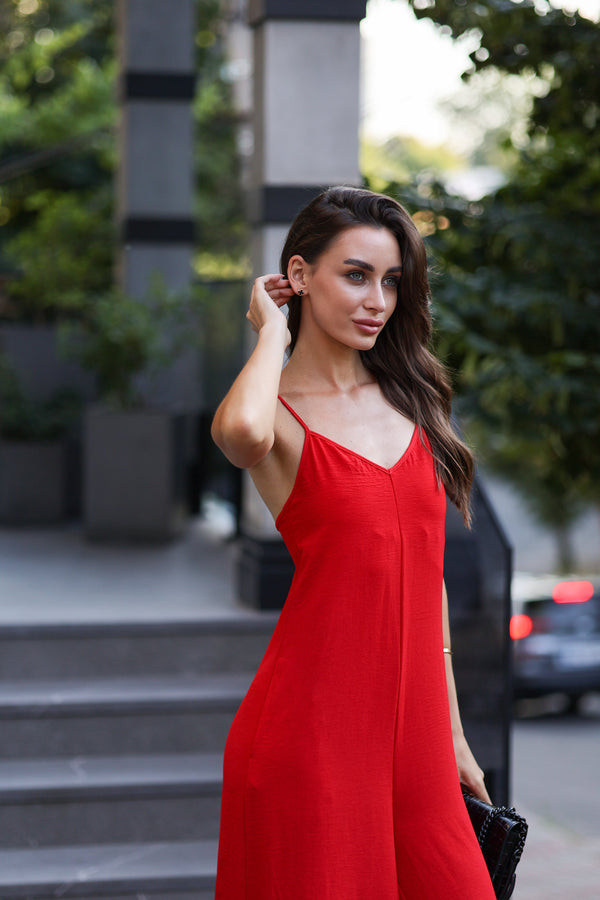 Red Jumpsuit