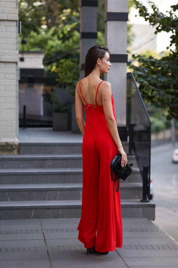 Red Jumpsuit