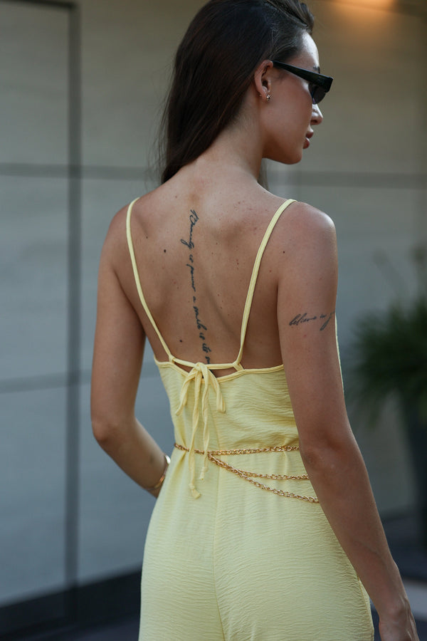 Yellowe Jumpsuit