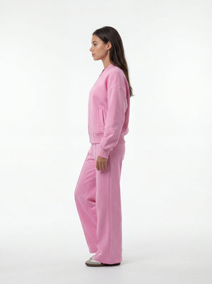 Pink Bomber & Palazzo Set