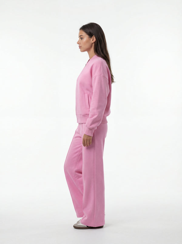 Pink Bomber & Palazzo Set