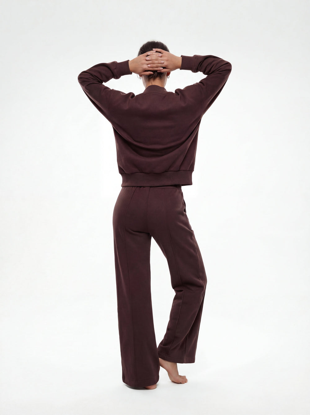 Chocolate Bomber & Palazzo Set