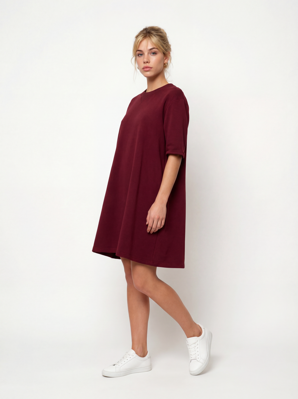 Lea Bordo T-shirt Dress