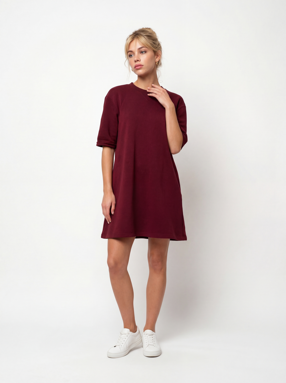 Lea Bordo T-shirt Dress