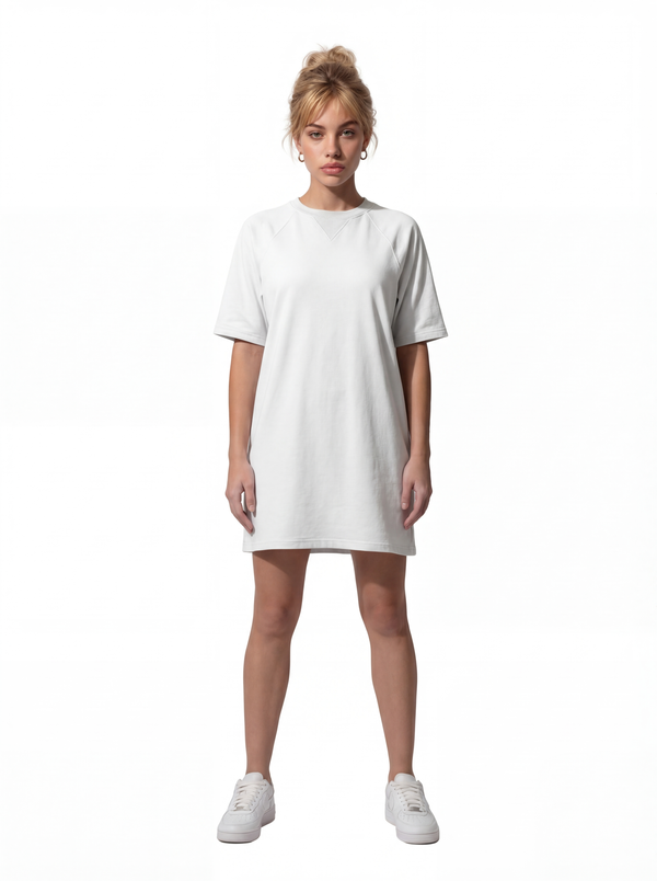 Lea Ivory T-shirt Dress