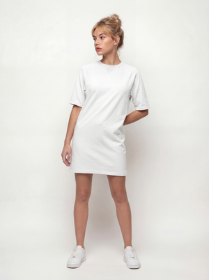 Lea Ivory T-shirt Dress
