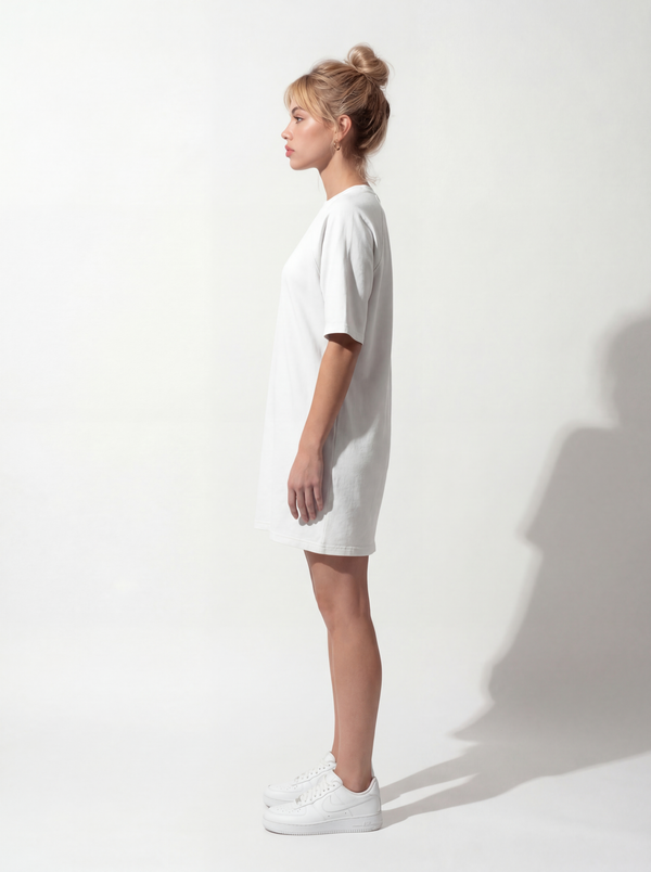 Lea Ivory T-shirt Dress