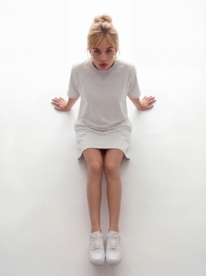 Lea Ivory T-shirt Dress