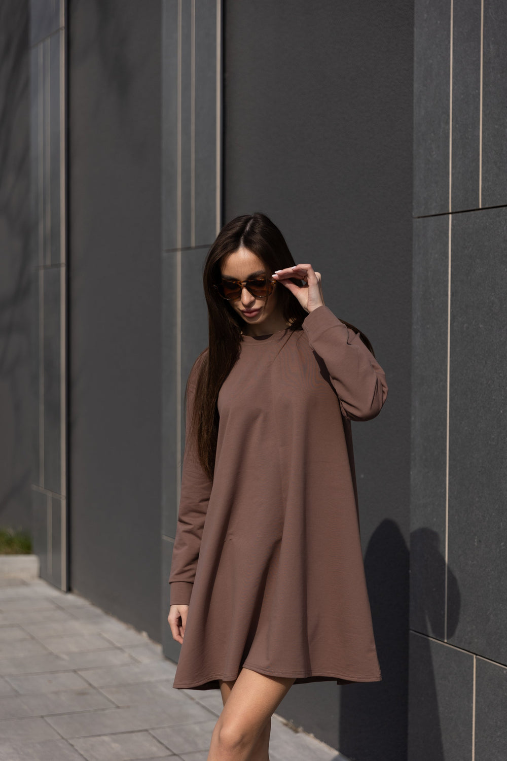 Sofi Chocolate Mini Dress